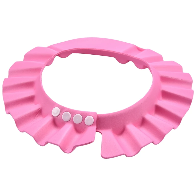 

1 PCS Adjustable Soft Baby Kids child Children Shampoo Bath Shower wash hair Waterproof Eye Shield Cap Hat Shield sun cap Tub Ba