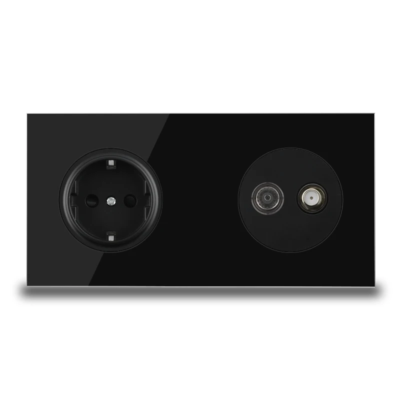 

Розетка сетевая стандарта ЕС, разъем RJ45, Cat5e, компьютерная спутниковая антенна, ТВ-сигнал, Телефонная розетка, разъем для передачи данных, Черная переходник usb,разетка с usb для дома,розетки