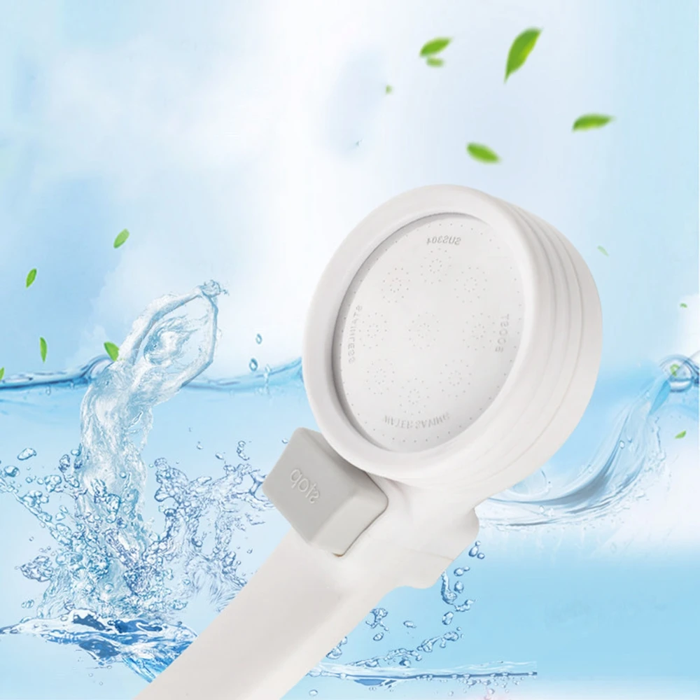 

ABS со стоп-экономией, переключатель насадки для душа, ручная насадка для душа высокого давления для спа, устойчивая к падению, массаж Nozzl