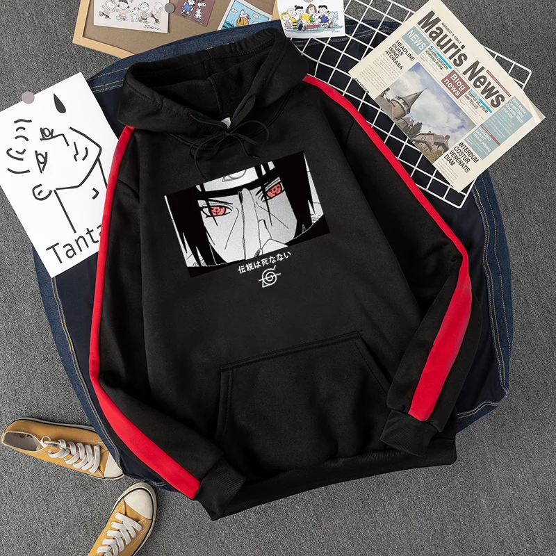 

Men's Hoodie Japanese Anime Print Unisex Pullover Streetwear Harajuku Long Sleeve Sweatshirt Tops Oversized hoodie