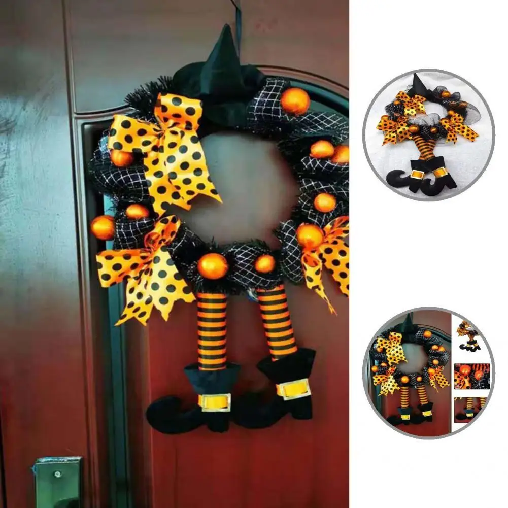 

Waterproof Festival Decoration Creepy Decoration Halloween Wreath for Household