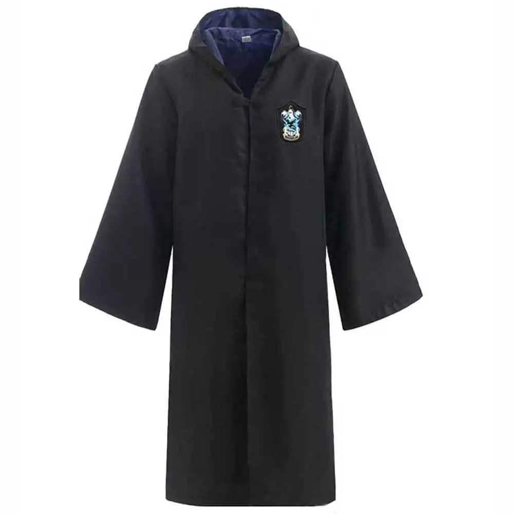 Детский взрослый костюм Хэллоуина Роб Клок Волшебная палочка Очки Вечеринка Косплей Магическая школьная форма Ведьма.