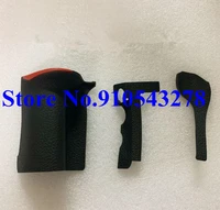 a set of 3pcs new original bady rubber gripleft sidethumb repair parts for nikon d500 slr