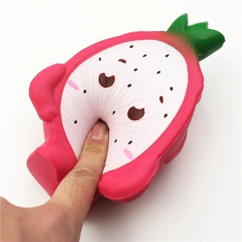 1 шт. Squishyfun (питайя) мягкими Jumbo 14 см дракон фрукты медленно поднимающийся сотовый