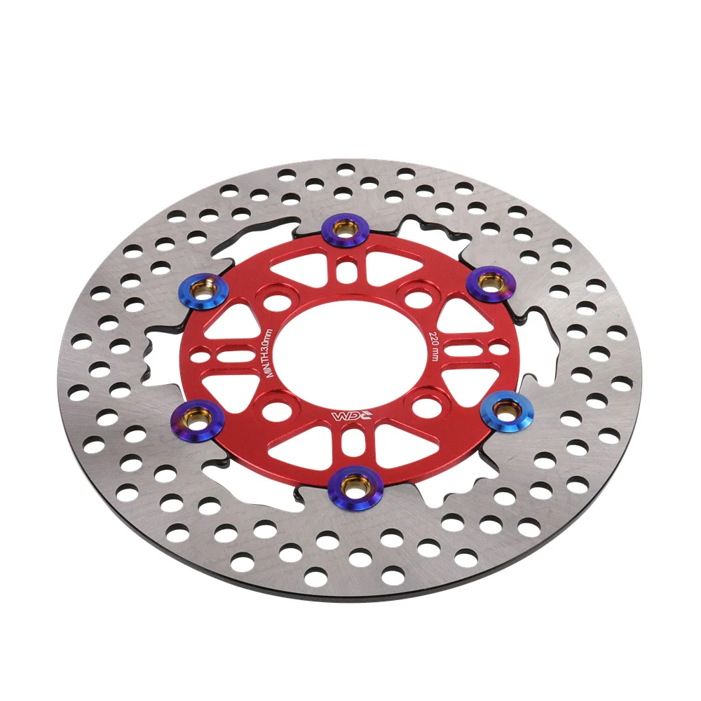 Тормозной диск ротора мотоцикла с 4 отверстиями 220 мм-55 мм подходит для honda msx125