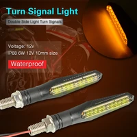 24pcs led motorcycle turn signals light 12 smd tail flasher flowing water blinker ip68 bendable motorcycle flashing lights