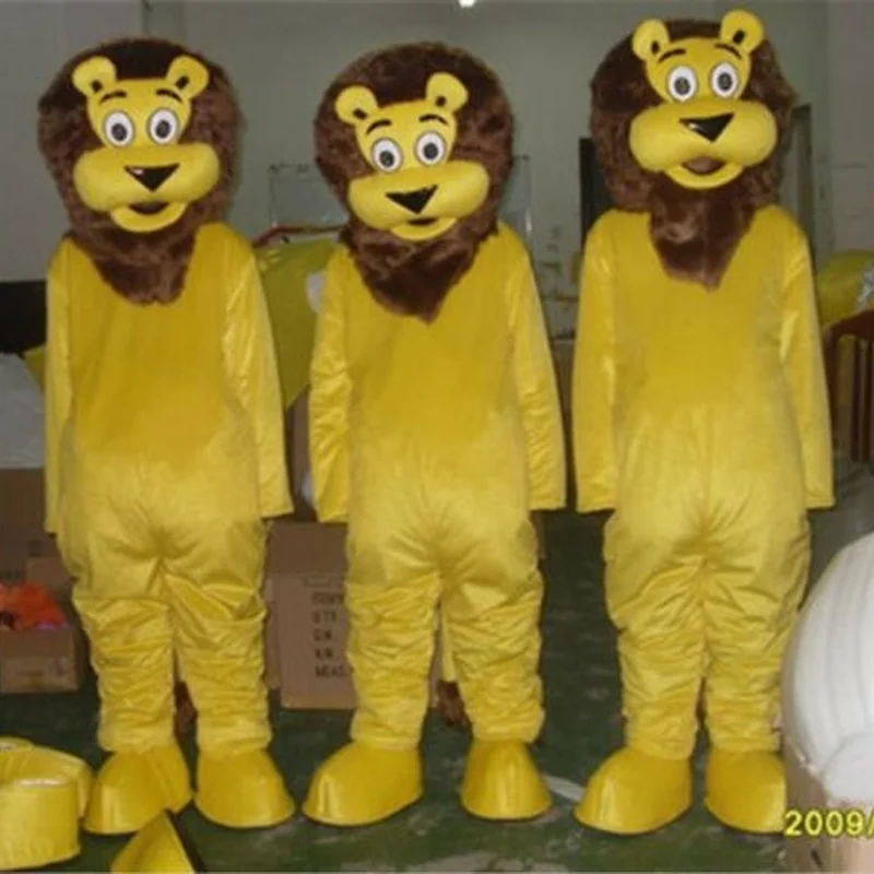 Костюм-талисман в виде Льва на Хэллоуин костюм для косплея Для вечевечерние лесу