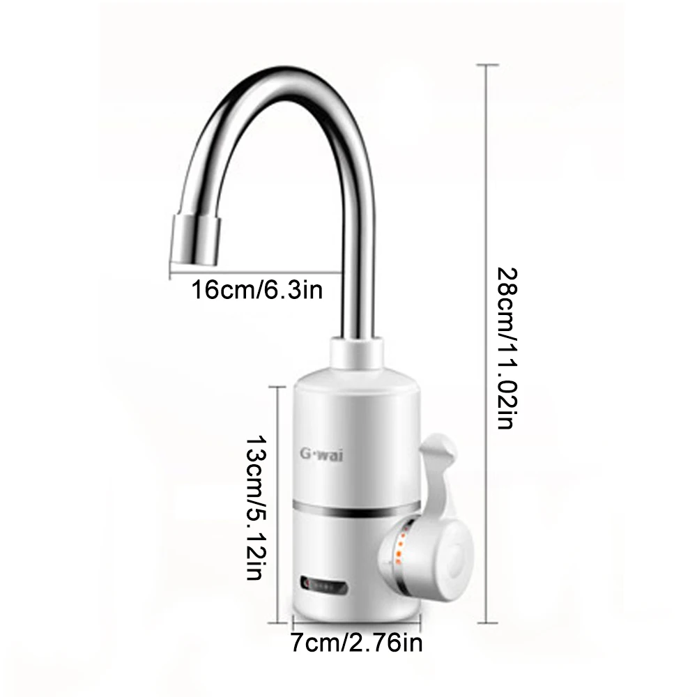 CABWEHOME 3000 Вт мгновенный проточный Электрический нагреватель горячей воды кран