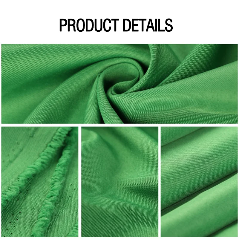 3x4 м фотофон фотография Фон Хлопок Текстиль Простой тонкая ткань зеленый экран