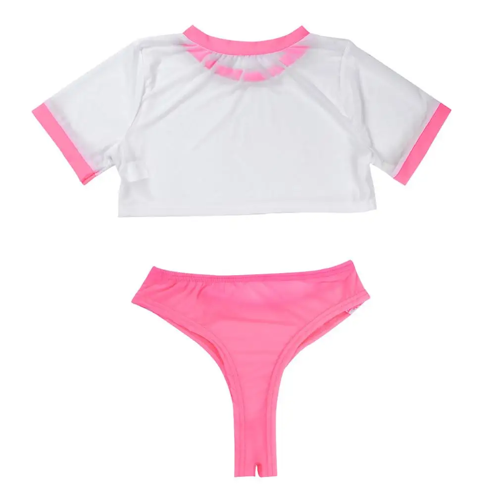 Женский сексуальный костюм японской школьницы комплект нижнего белья для