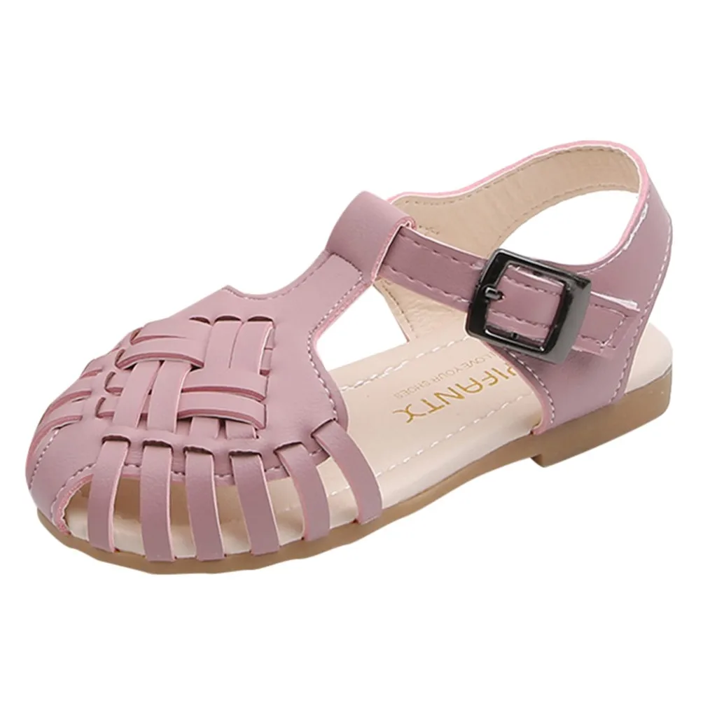 2019 танцевальные сандалии принцессы для маленьких девочек милая тканая