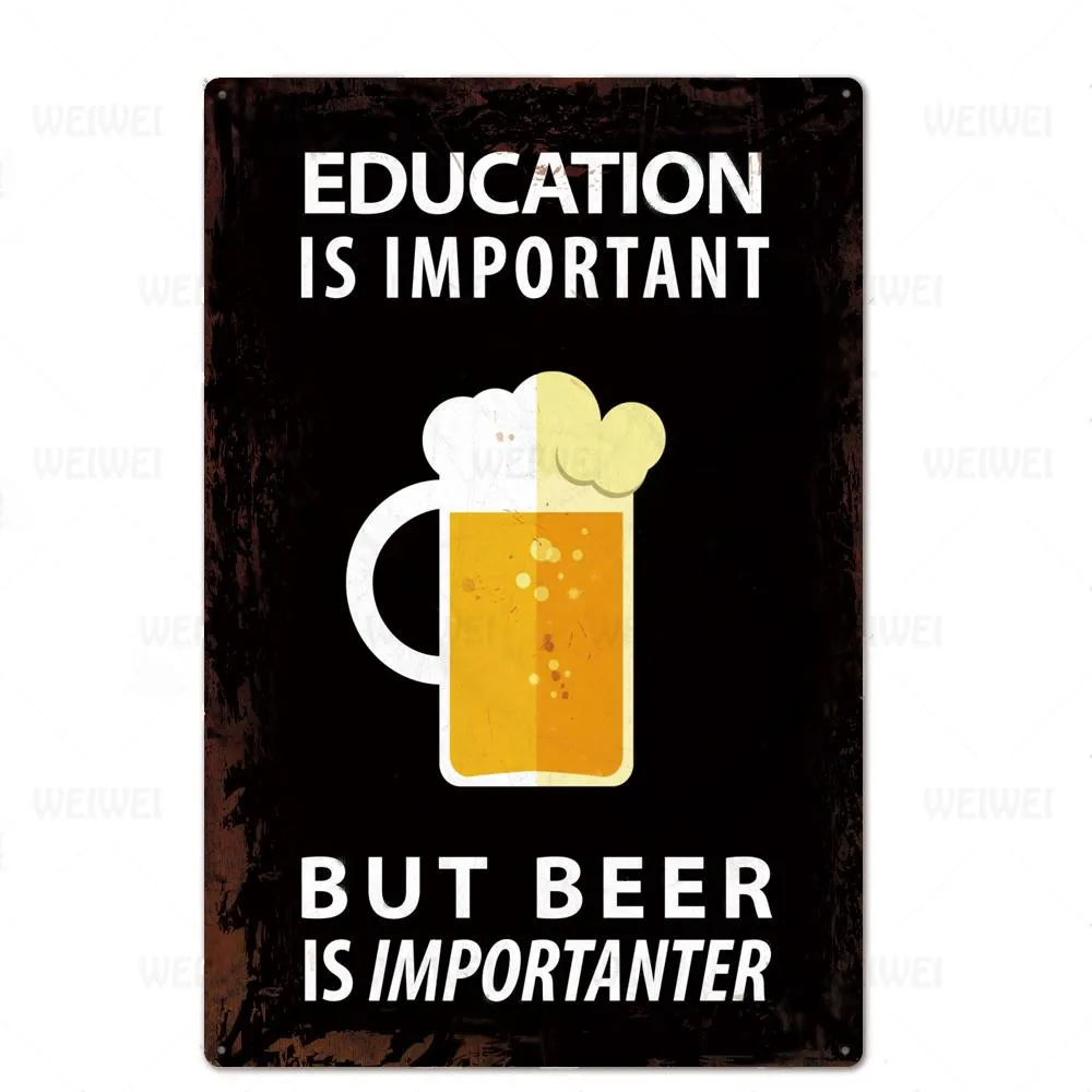 Пивные металлические жестяные знаки винтажный кухонный домашний декор потертый