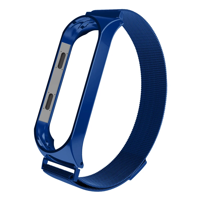 JKER ремешок для Xiaomi mi Band 3 mi Band 4 ремешок для Xiaomi mi band 3 браслет для Xiaomi mi группа 4 магнит металл из нержавеющей стали