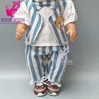 Костюм для куклы, одежда и штаны для мальчиков 18 дюймов, наряд для куклы в американском стиле, подарок для детей
