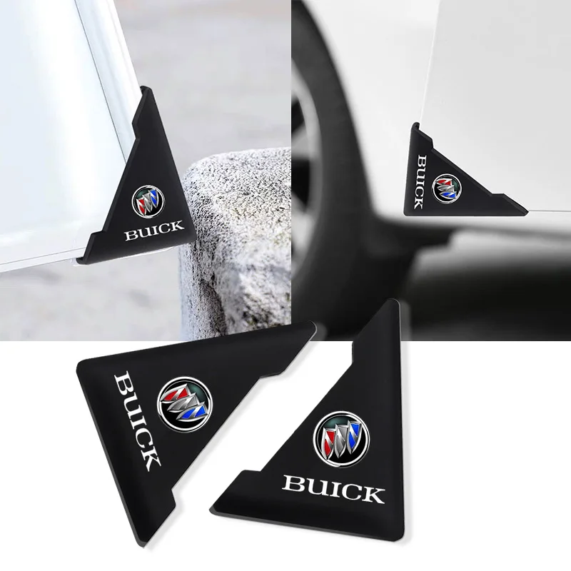 

Car Door 90 Silicone Degree Corner Cover Bumper Crash Scratch Protector for Buick Regal GS Lacrosse Envision Allure GT XT Encore