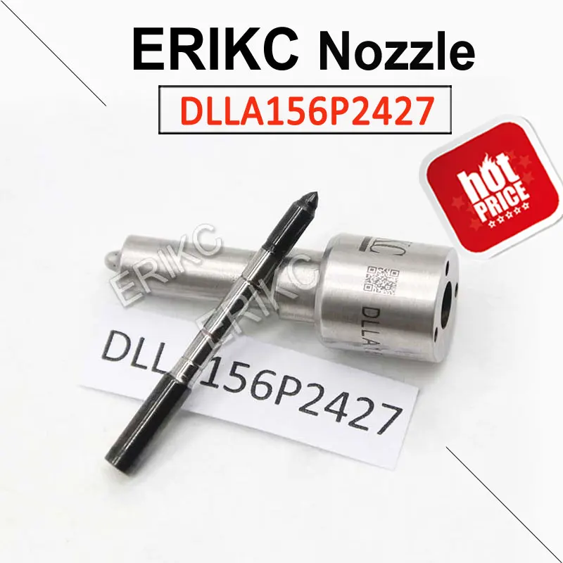 

Наконечник сопла дизельного инжектора ERIKC DLLA156P2427 DLLA 156 P 2427, детали дизельного двигателя, топливная форсунка 0433172427 для Bosch 0445110619