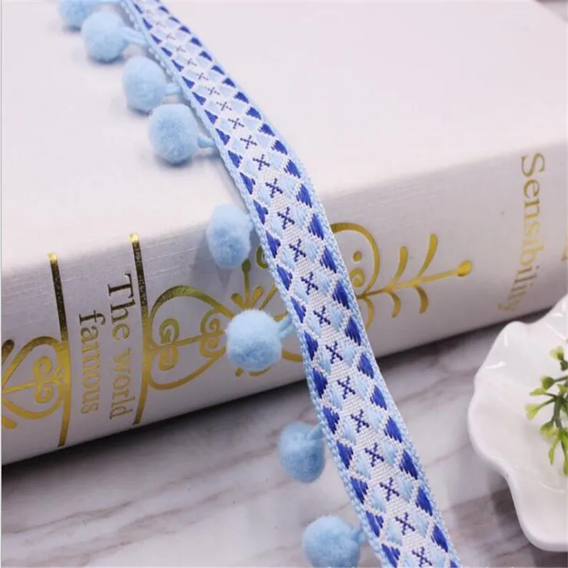 1 ярд экологически чистые кружевные шарики для волос аксессуары одежды в простом