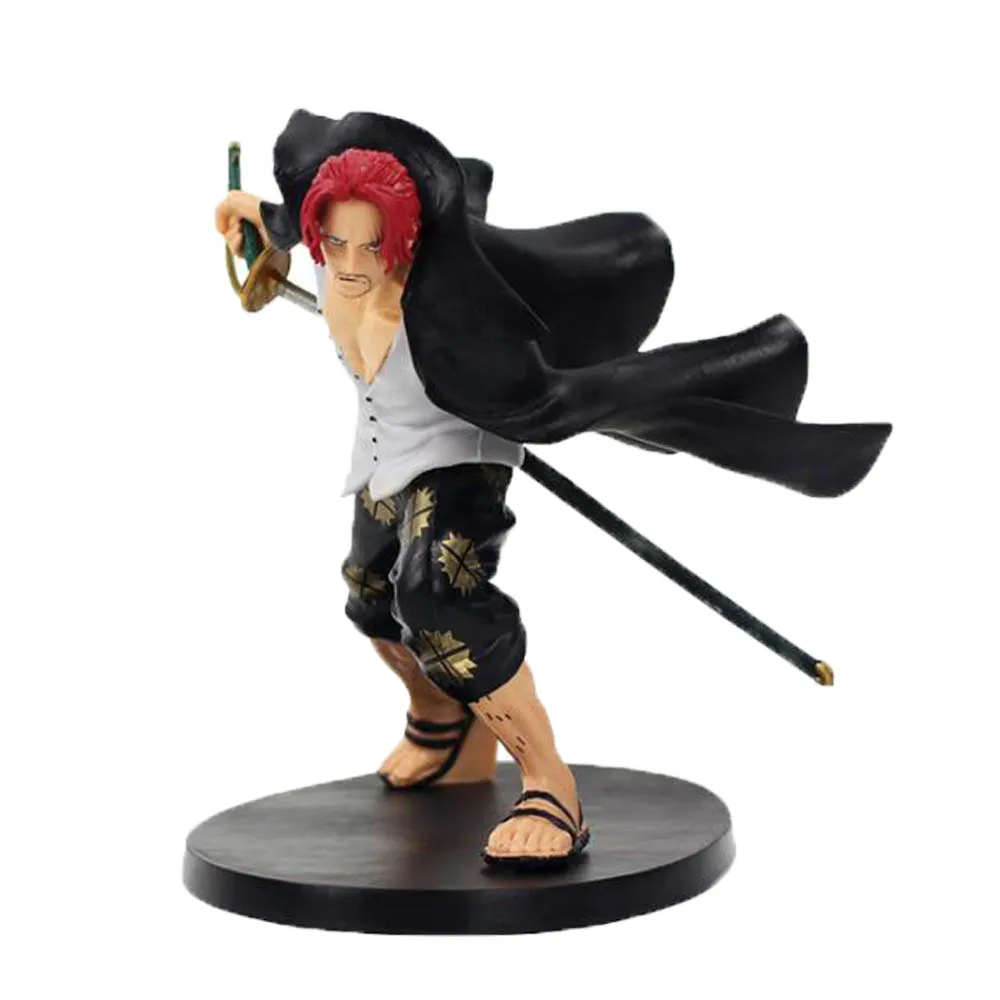 

9-25cm Anime One Piece Luffy Zoro Chopper Dracule Mihawk Going Merry Shanks PVC Action Figure Collectible Model Toy for Kids
