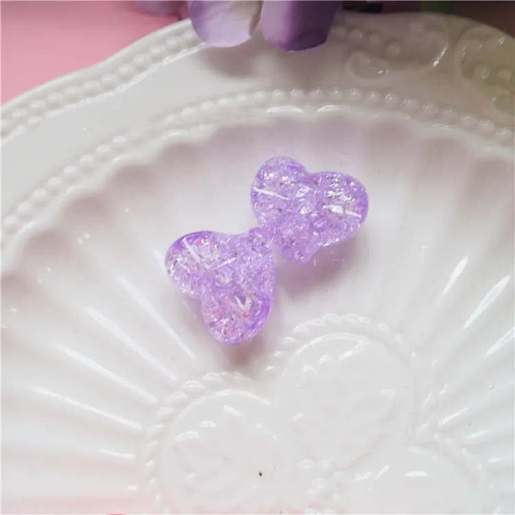 10 шт./пакет Моделирование смолы любовь конфеты играть Еда Slime комплект поставки