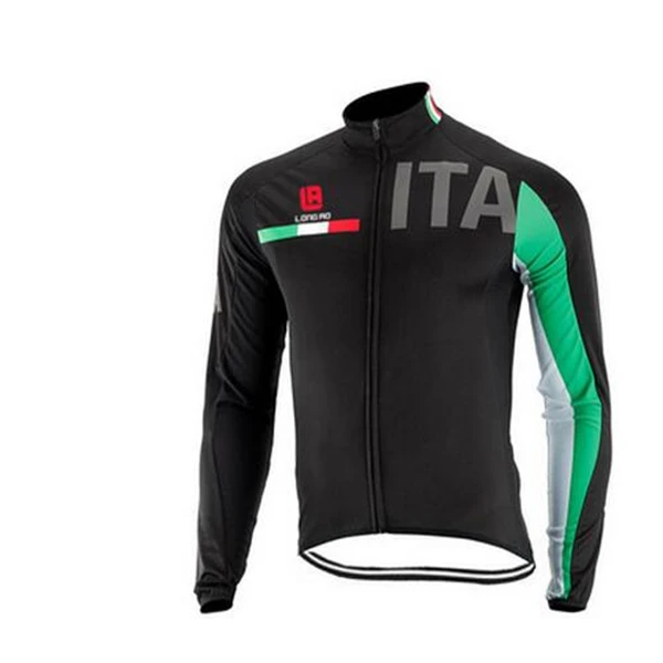 H181 Green Спортивное пальто MTB велосипед Джерси мужская куртка теплая куртка для велосипедного спорта осень длинный рукав теплая велосипедная одежда ветрозащитная Новинка - Color: H181 Green