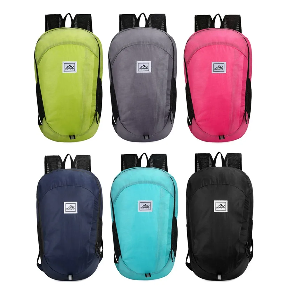 

Outdoor Sports Backpack 20L 28*47*13cm Size Waterproof Portable Thin Folding Bag Comfortable Rucksack+Storage Bag Cycling Equip