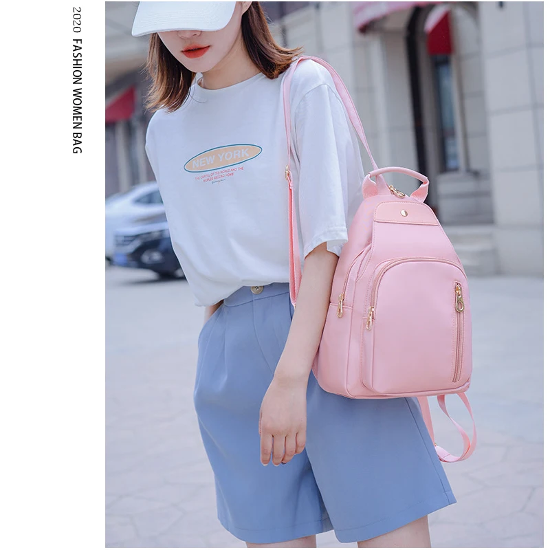 Рюкзак женский из ткани Оксфорд soomile водонепроницаемый с карманами 2020 | Багаж и