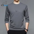 ICEbear 2021 новые мужские свитера с длинными рукавами однотонные пуловеры модная мужская одежда 1209
