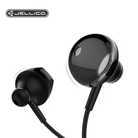 jellico wired earphones 3 5mm stereo no bluetooth headphone in ear stereo earbuds earphone for cell phone for samsung s21 xiaomi