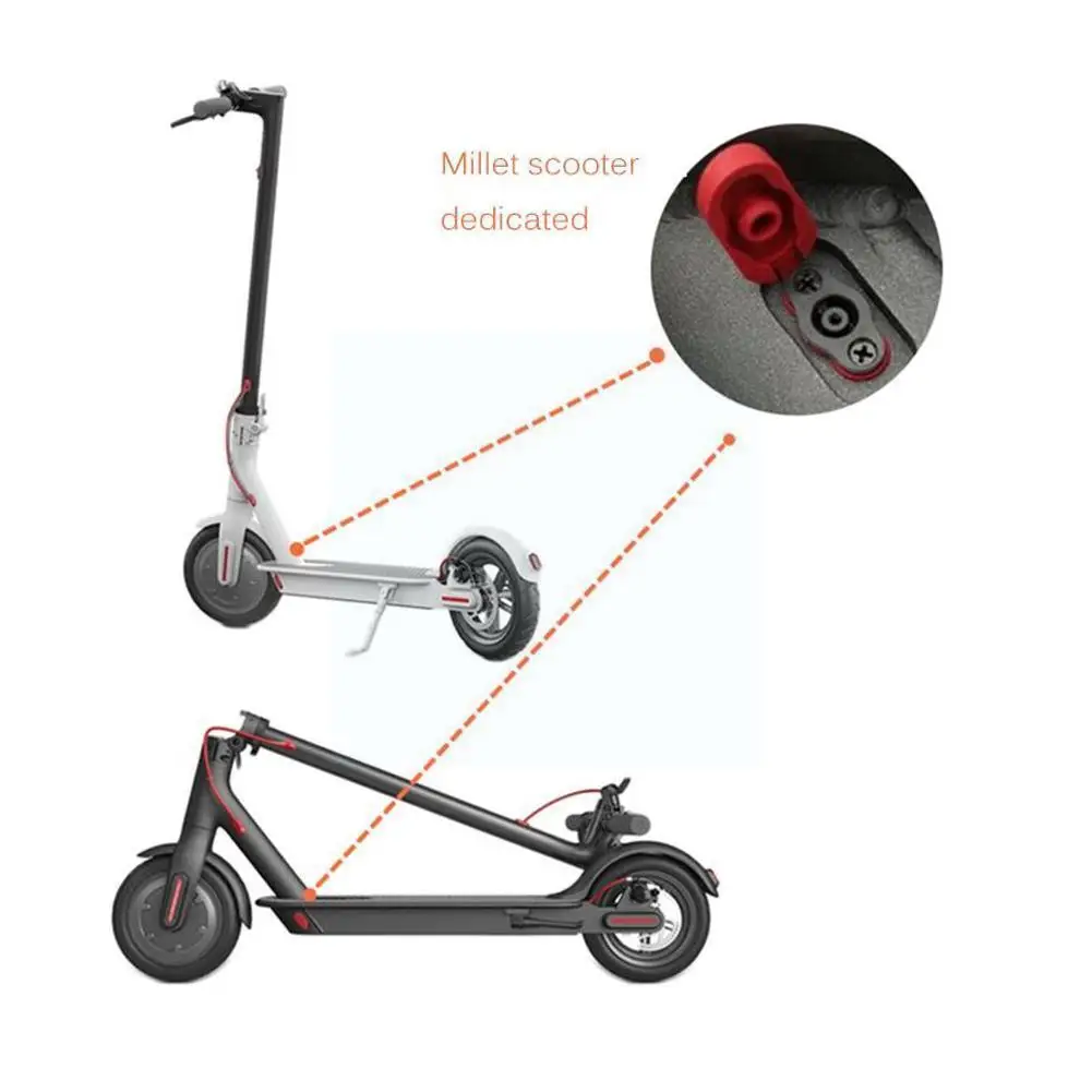 

Заглушка от пыли для улучшенной двери, резиновый корпус для M365 Pro, отверстие для электрического скутера, водонепроницаемая крышка с магнито...