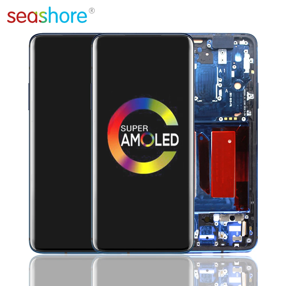 

ЖК-кодирующий преобразователь сенсорного экрана в сборе для OnePlus 7 Pro, 100% оригинальный, с рамкой