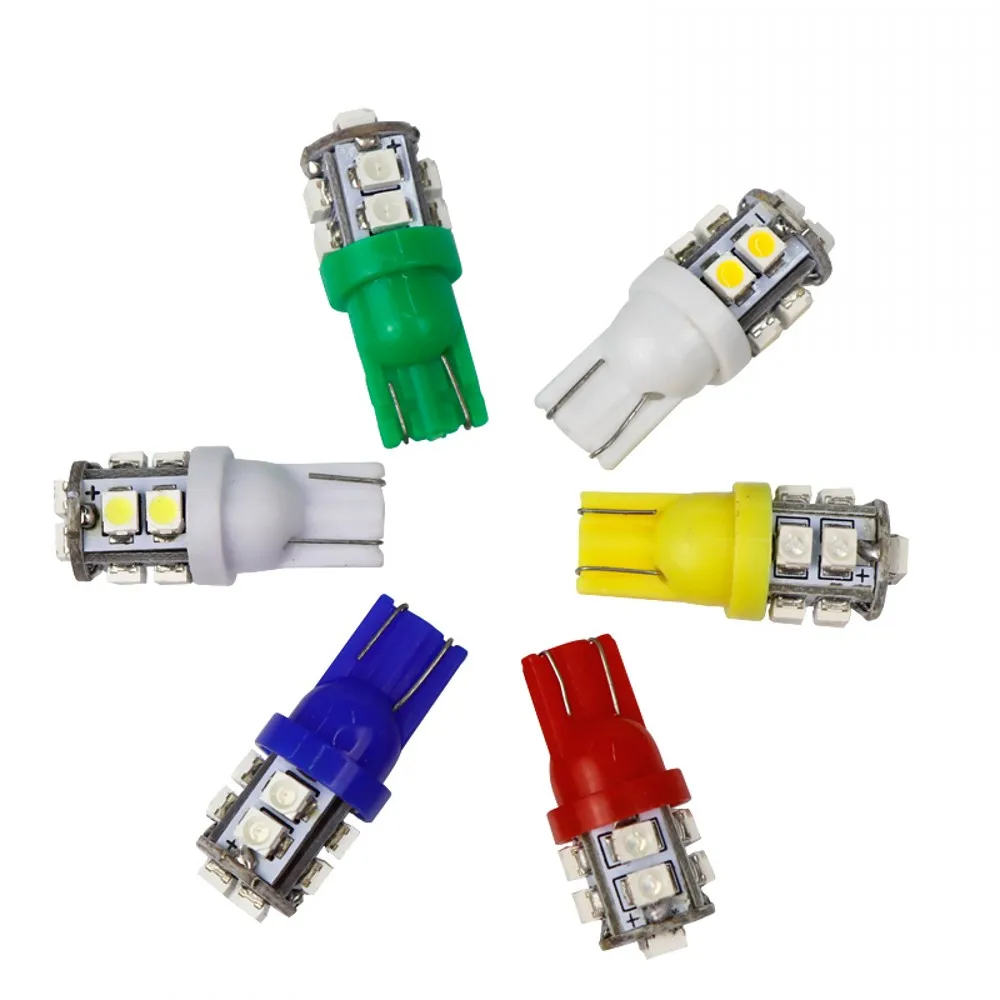 10 шт. T10 Клин светодиодный огни SMD 1210 3528 168 194 501 W5W автомобильный Стайлинг