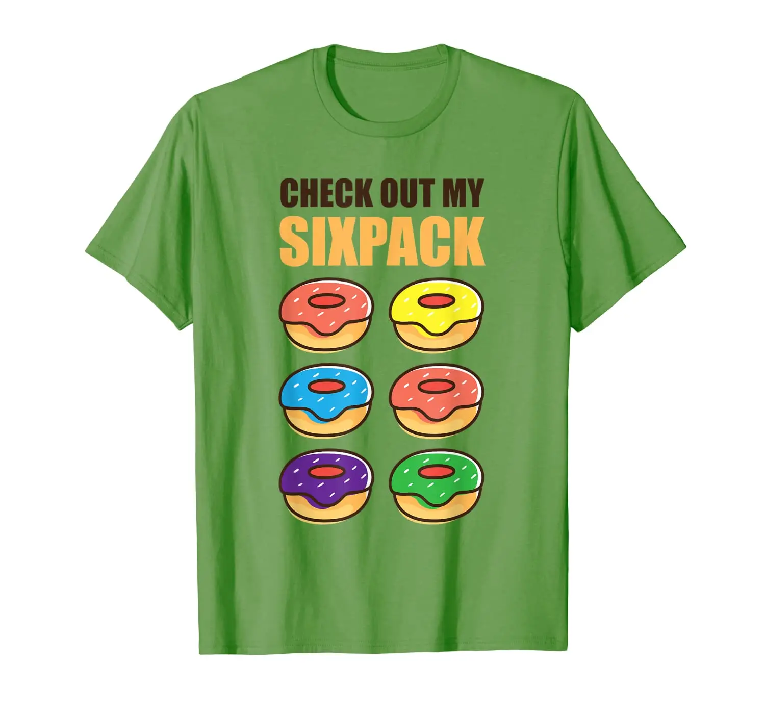

Cute Check Out My Six Pack Doughnut Abs Shirt Boys Girls