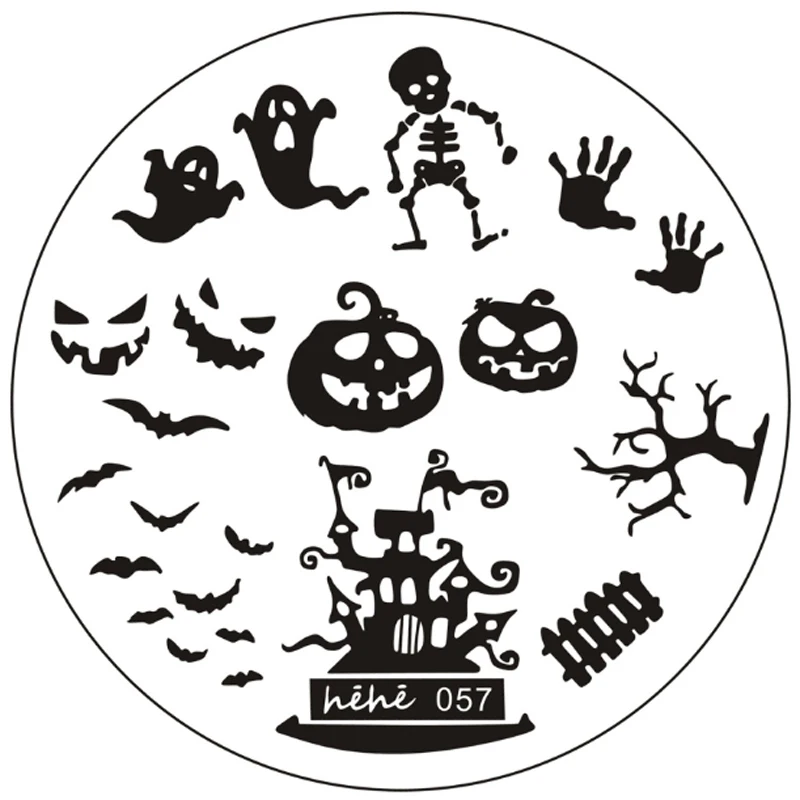 Шаблон для стемпинга ногтей из нержавеющей стали