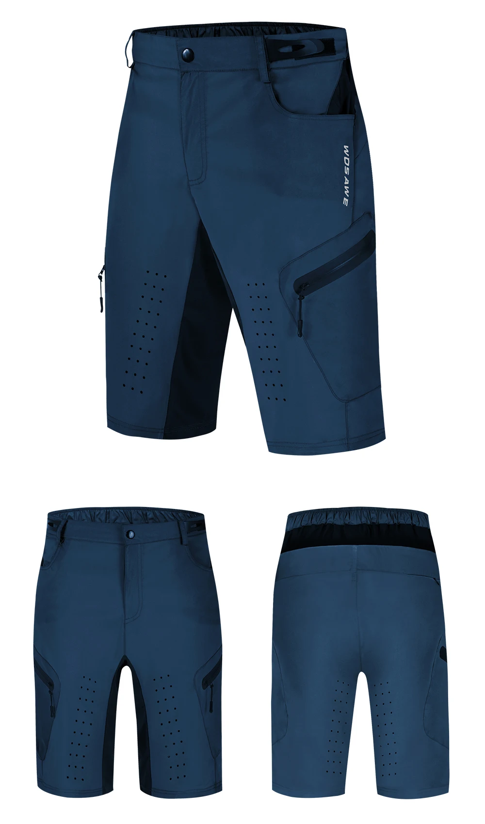 Велосипедные шорты WOSAWE для езды на мотоцикле пляжные велосипедные брюки