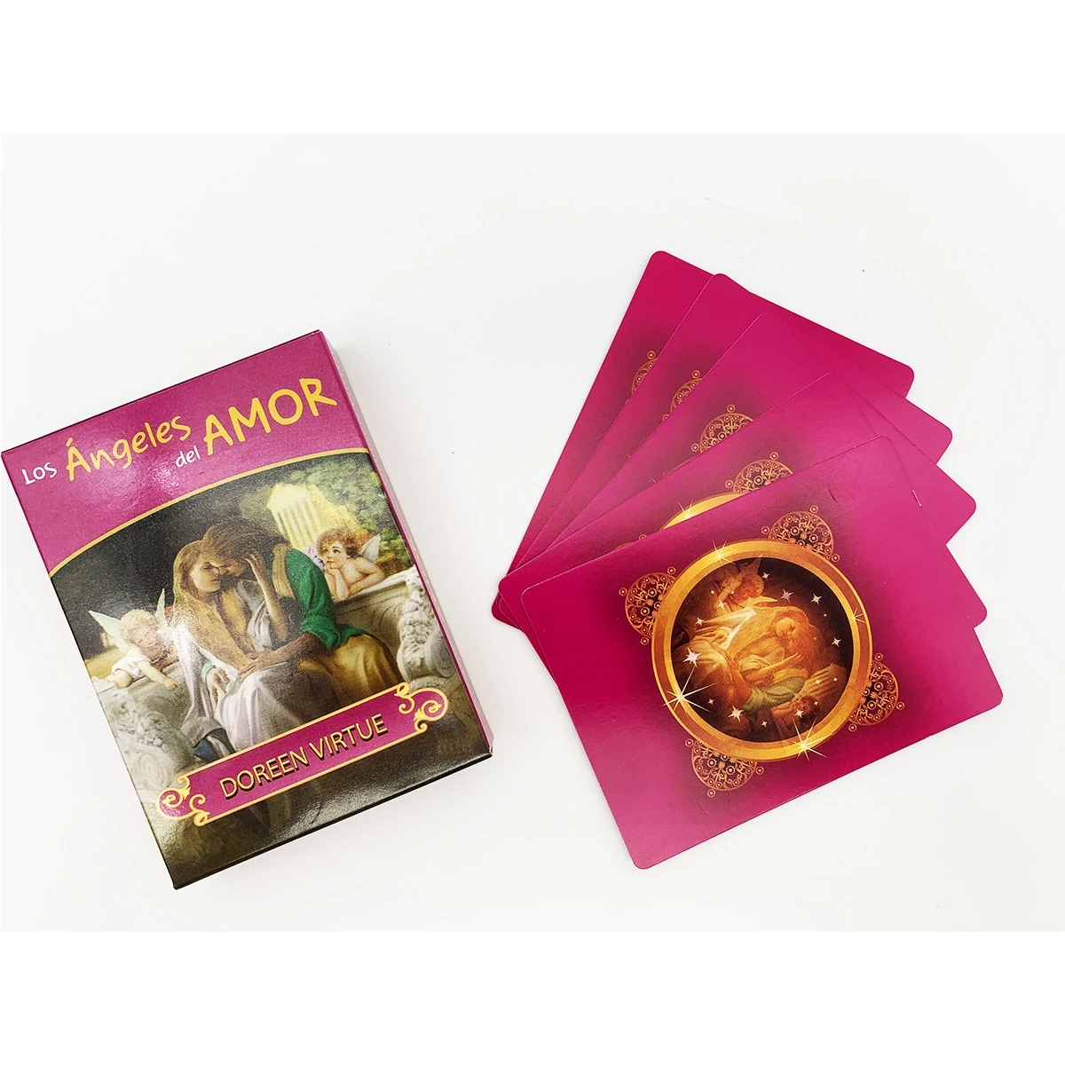

The Romance Angels Oracle Cards Games Leisure And Entertainment Table Game Family Gathering Divination Game Card