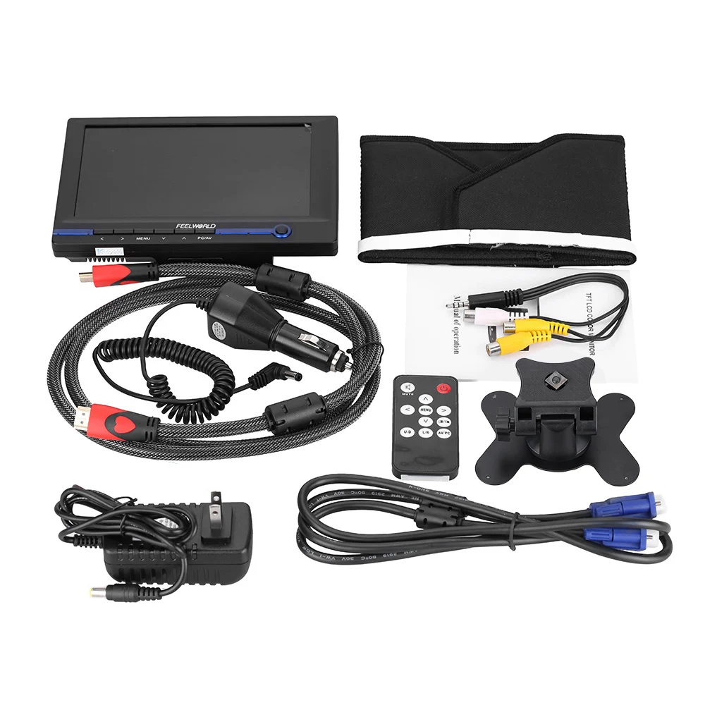 FEELWORLD FW639AH 7 &quotна тонкопленочных транзисторах на тонкоплёночных ЖК дисплей HD для