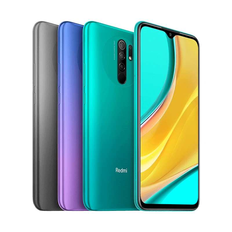 Глобальная версия Xiaomi Redmi 9 4 Гб RAM 64 ГБ ROM мобильный телефон Helio G80 Octa Core 13MP камера 6 53