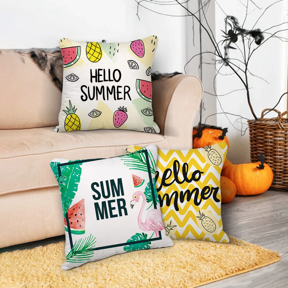 Fuwatacchi тропический стиль оформление детской комнаты милый чехол для дивана