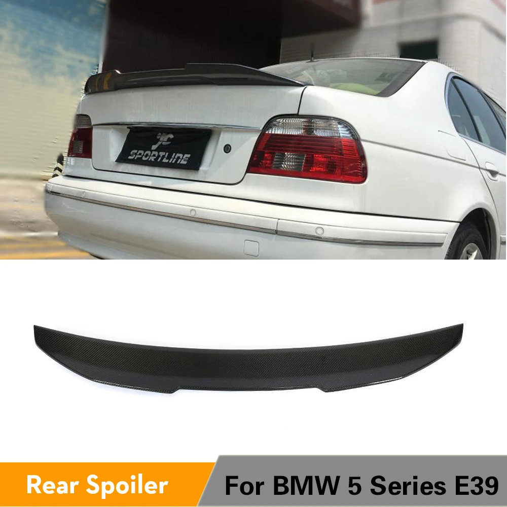 Задний спойлер для BMW 5 серии E39 1996-2003 Задняя Крышка багажника из углеродного