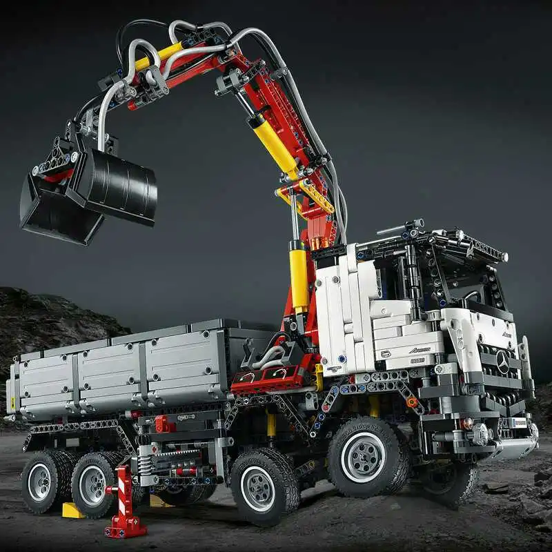 

20005 техническая серия Arocs 3245 строительные блоки, совместимые с 42043 DIY Arocs, обучающие игрушки для мальчиков