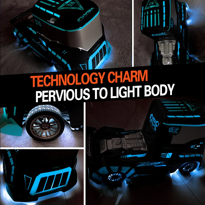 Радиоуправляемый грузовик 1:10 полноприводный высокоскоростной 25 км/ч 2 4G