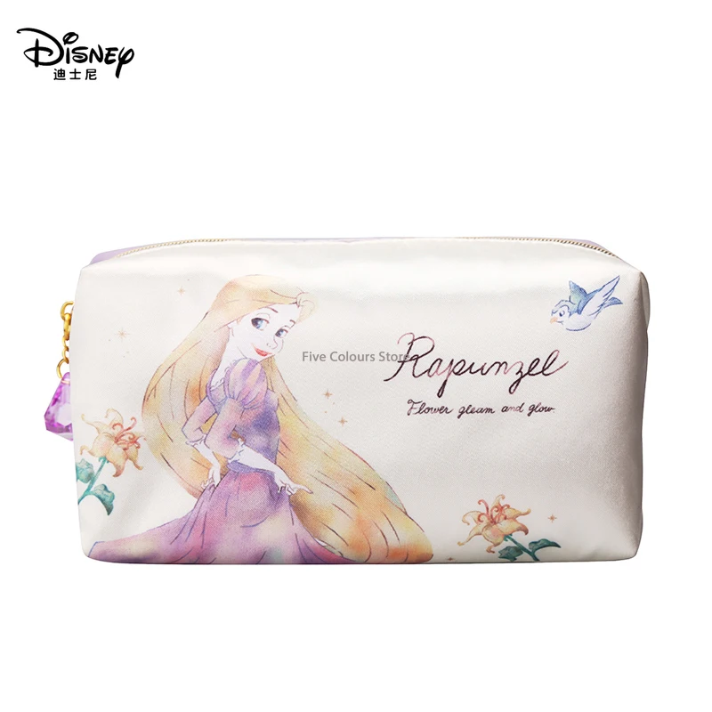 

2021 New Disney Rapunzel Cosmetic Bag Small Business Travel Portable Cosmetic Storage Toiletry Bag Waterproof and Antifouling