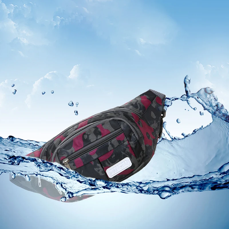 Камуфляжные бананки YoReAi забавные сумки для альпинизма мужские на молнии уличная