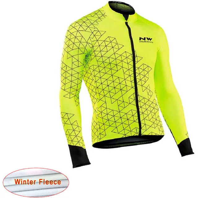 NW 2019 Pro equipo hombres ciclismo chaquetas invierno térmico polar Jersey bicicleta ciclido MTB ropa |