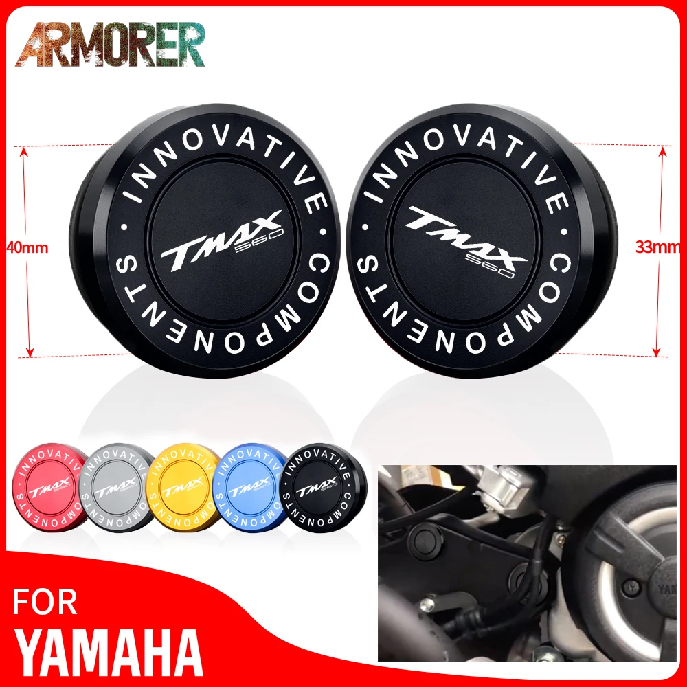 

Motorcycle Accessories For Yamaha TMAX 560 TECHMAX T-MAX560 TMAX560 Frame Hole Cover Caps Plug Decorative Cap 2020 2021 2022