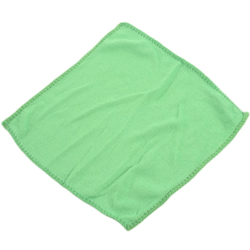 

10 шт. практичный мягкий новая Автомойка Полотенца тряпкой, стекольное Microfiber зеленого цвета-зеленый