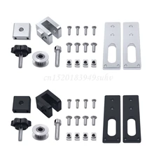 Upgrade 2020 Profile X-axis Synchronous Belt Stretch Straighten Tensioner for Creality CR-10 CR-10S 3D Printer Parts