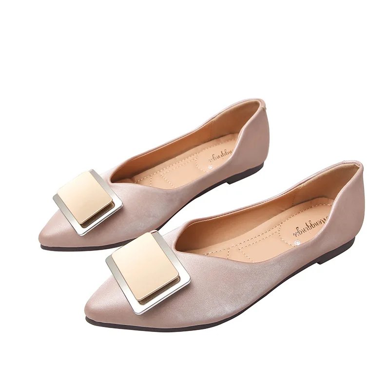 Женские мокасины на плоской подошве с острым носком|Обувь без каблука| |