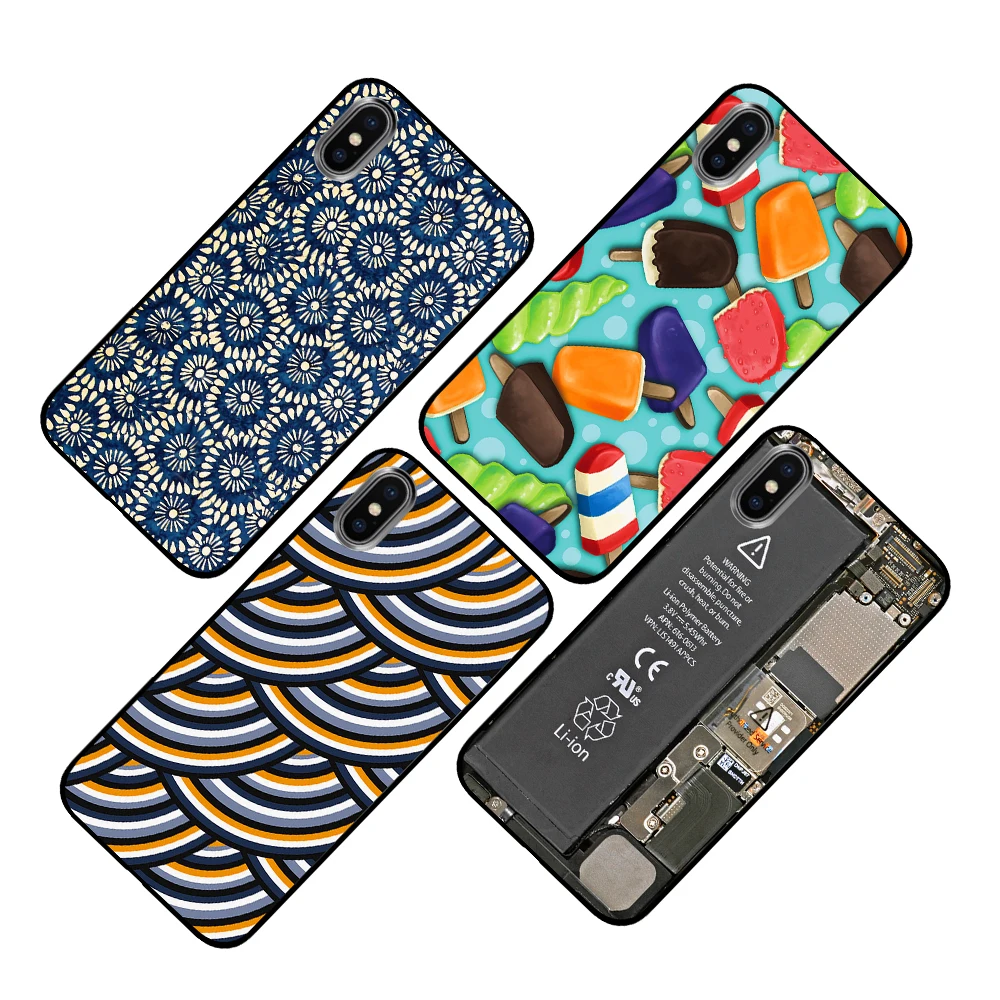 Homage Black Case For iPhone 5 5S 6 6s 7 8 Plus X XS XR 11 Pro Max | Мобильные телефоны и аксессуары