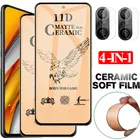 Керамика стекло Poco f3 , матовая пленка стекло для poco x3 pro пленки защитная пленка для экрана Xiaomi Pocofone poko x3 pro мягкое стекло с защитой от отпечатков пальцев poco-f3 закаленное стекло на поко х3 про